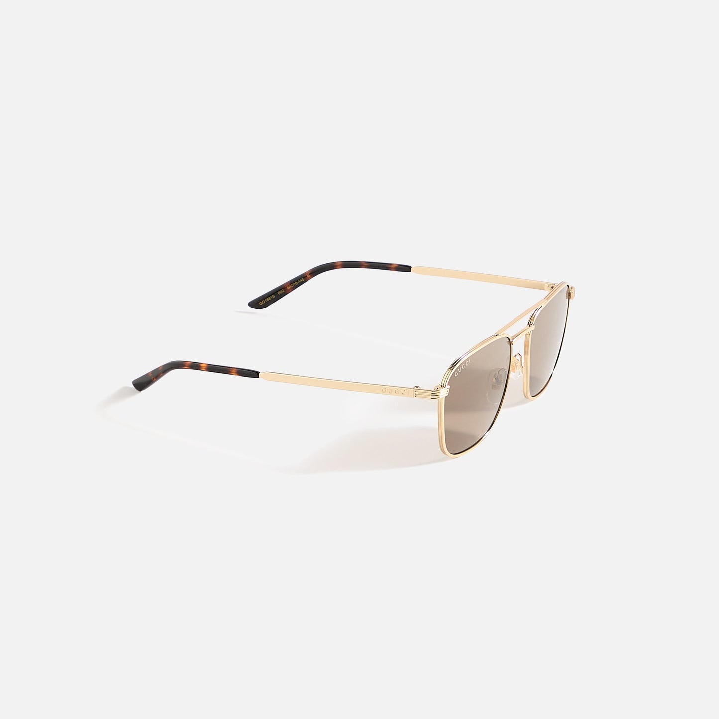 Men Kith Gucci Rectangular Frames - Gold
