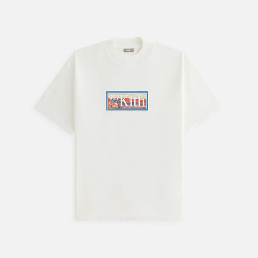 Women Kith Kith Women FM Mock Neck Vintage Tee - White