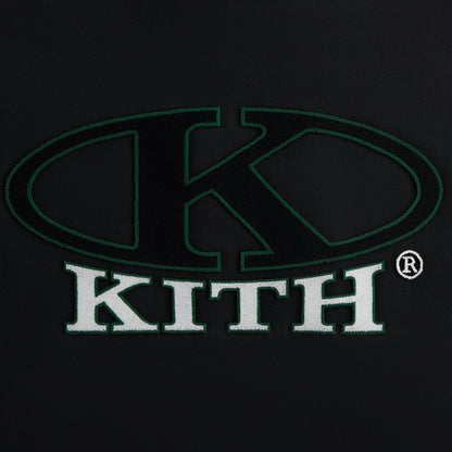 Women Kith Kith Women Ellipse Logo Hunter III Quarter Zip - Black