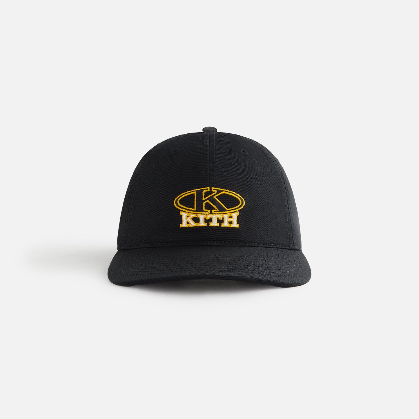 Women Kith Kith Women Ellipse Logo Twill Classic Cap - Black