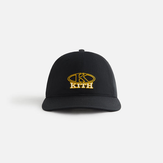 Women Kith Kith Women Ellipse Logo Twill Classic Cap - Black