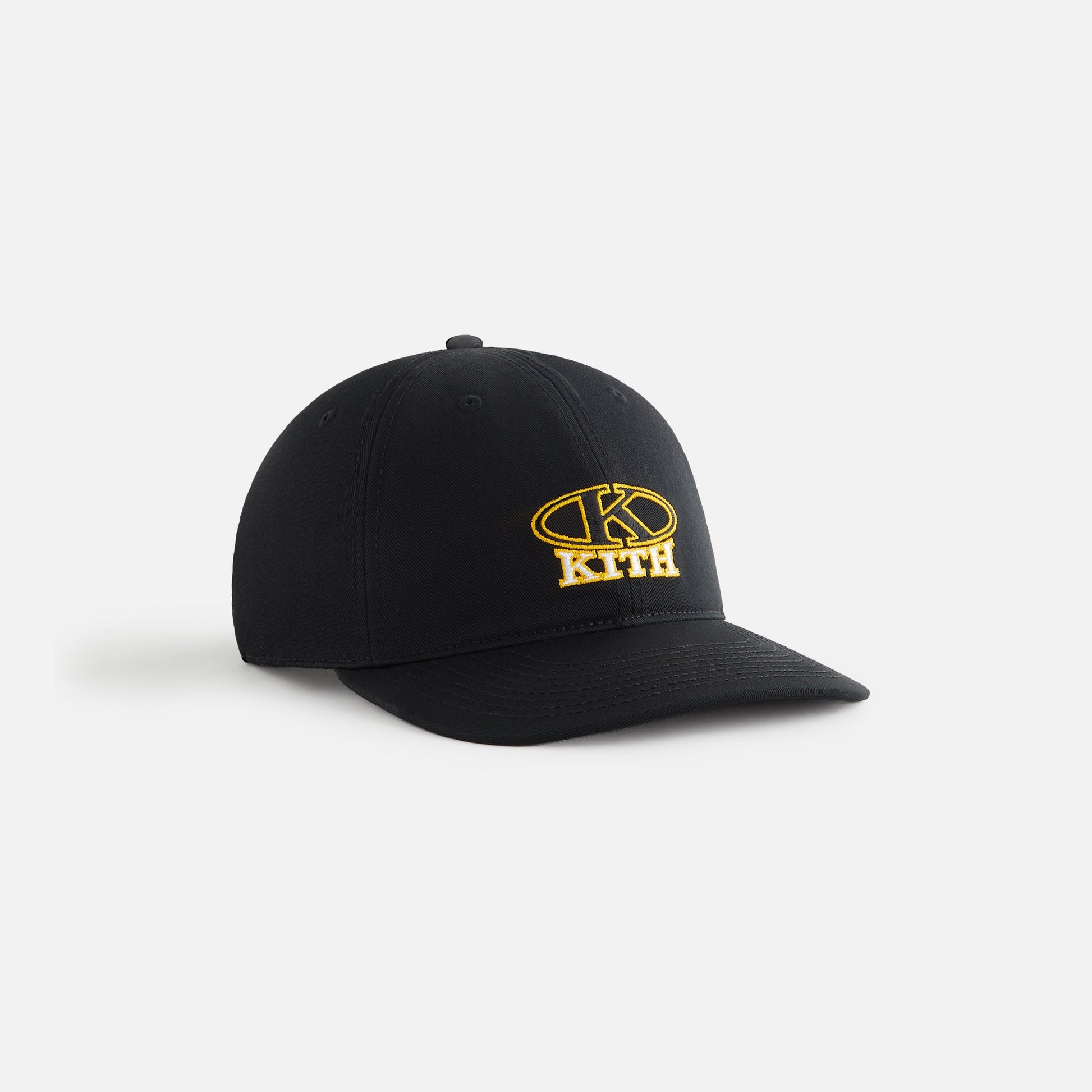 Women Kith Kith Women Ellipse Logo Twill Classic Cap - Black