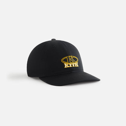 Women Kith Kith Women Ellipse Logo Twill Classic Cap - Black