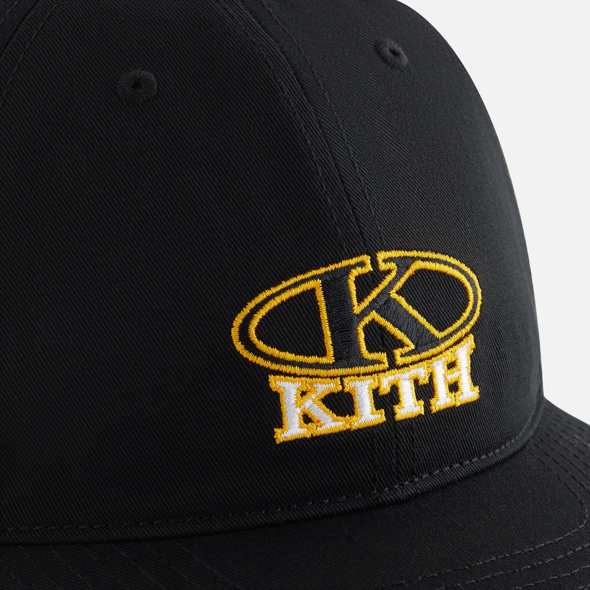 Women Kith Kith Women Ellipse Logo Twill Classic Cap - Black