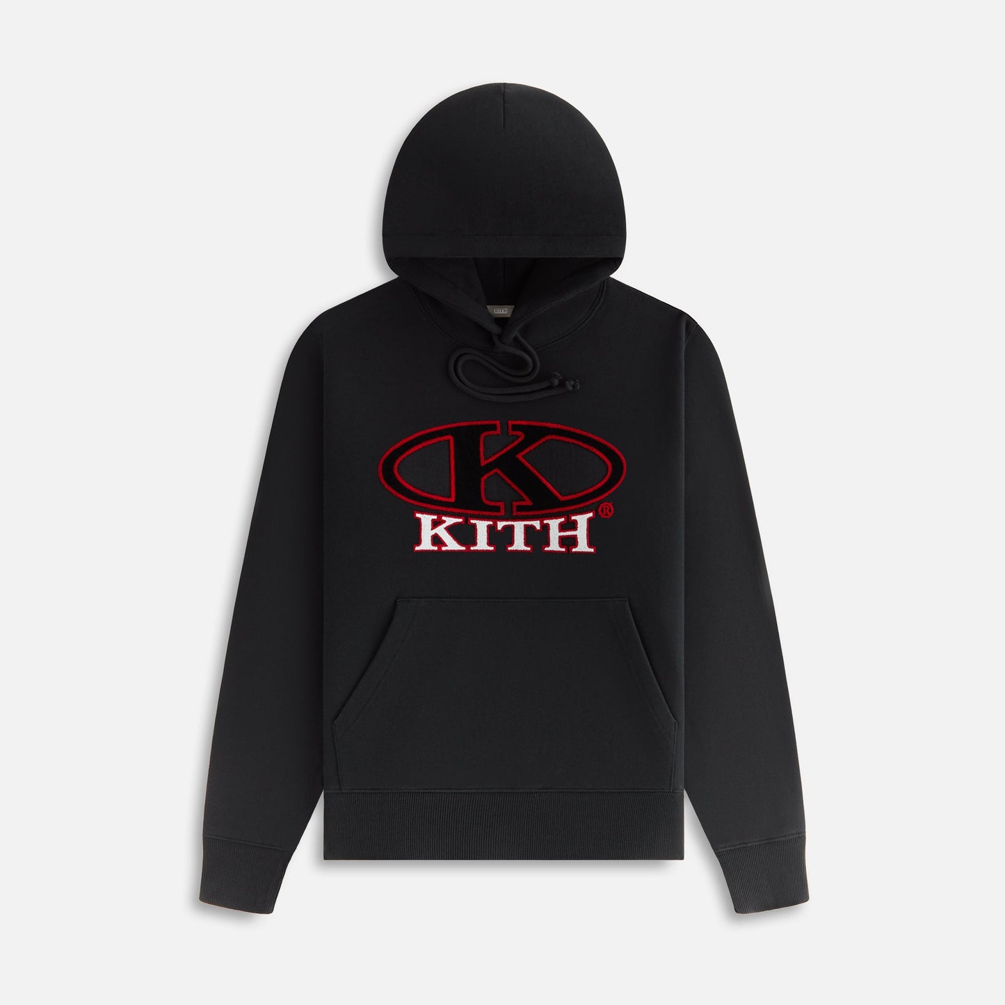 Women Kith Kith Women Ellipse Logo Jane II Hoodie - Black