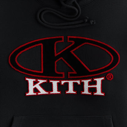 Women Kith Kith Women Ellipse Logo Jane II Hoodie - Black