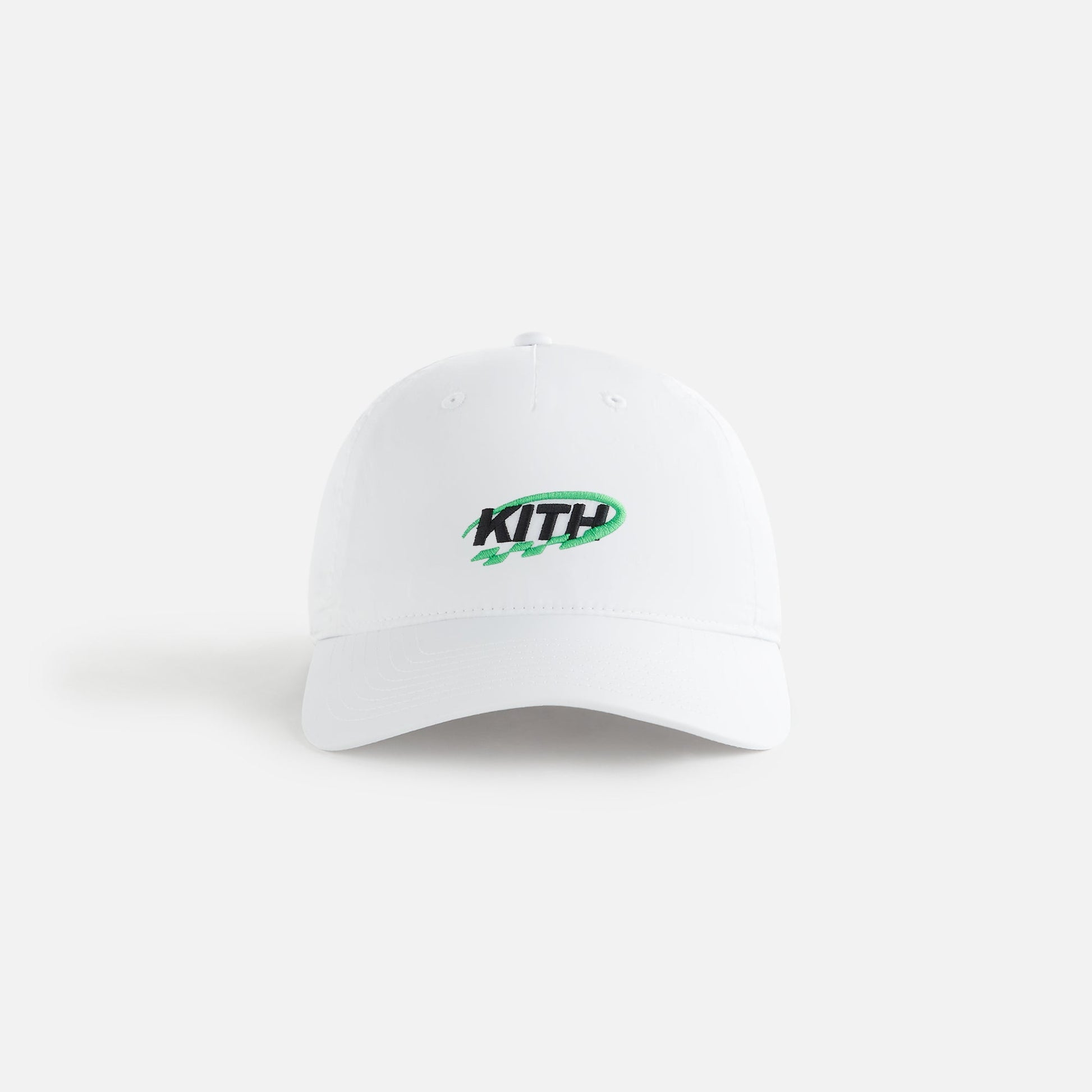 Women Kith Kith Women GT Logo Nylon Low Pinch Crown Cap - White