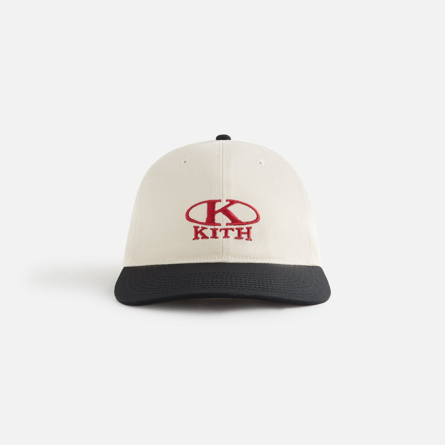 Women Kith Kith Women Ellipse Logo Twill Classic Cap - Sandrift