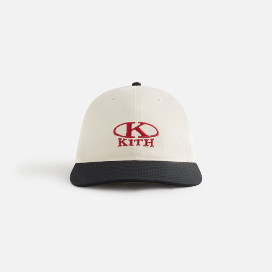 Women Kith Kith Women Ellipse Logo Twill Classic Cap - Sandrift