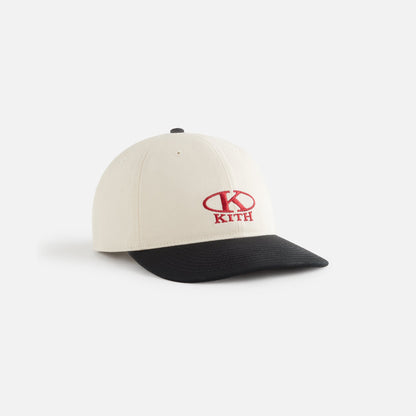 Women Kith Kith Women Ellipse Logo Twill Classic Cap - Sandrift
