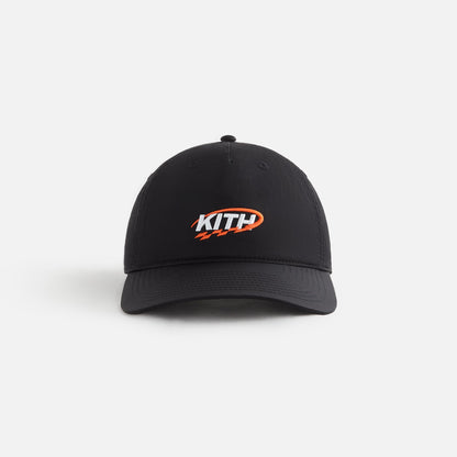 Women Kith Kith Women GT Logo Nylon Low Pinch Crown Cap - Black