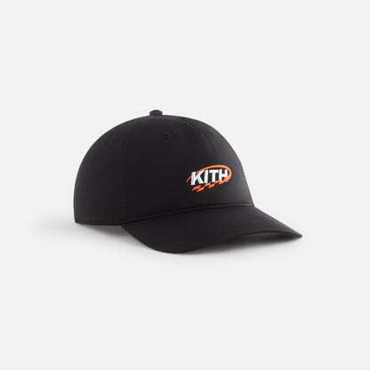 Women Kith Kith Women GT Logo Nylon Low Pinch Crown Cap - Black