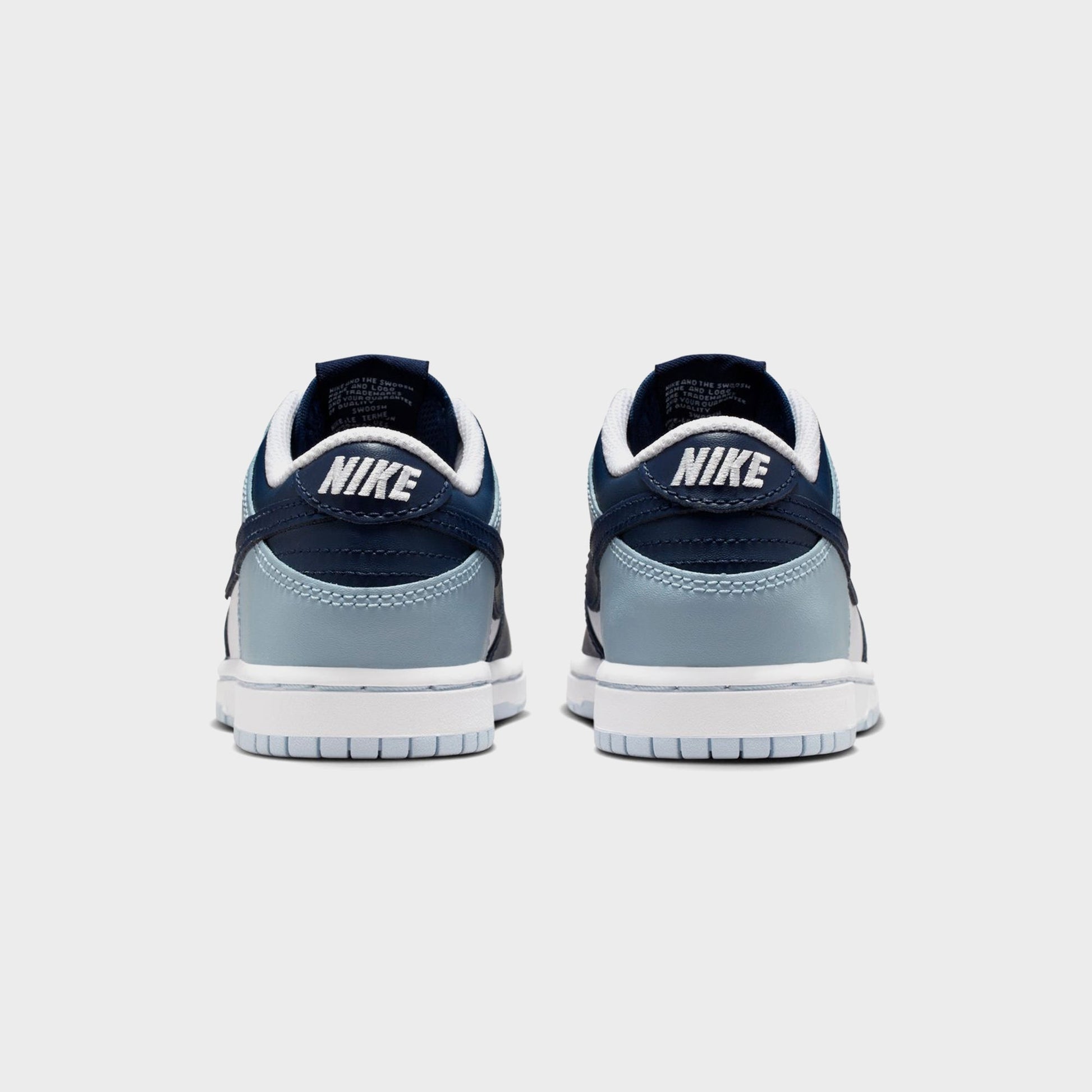 Kids Kith Nike PS Dunk Low - White / Midnight Navy / Lt Armor