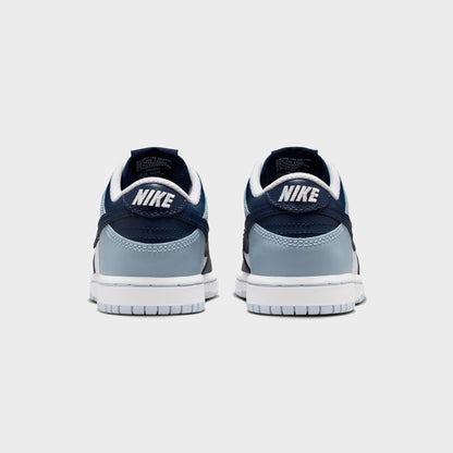 Kids Kith Nike PS Dunk Low - White / Midnight Navy / Lt Armor