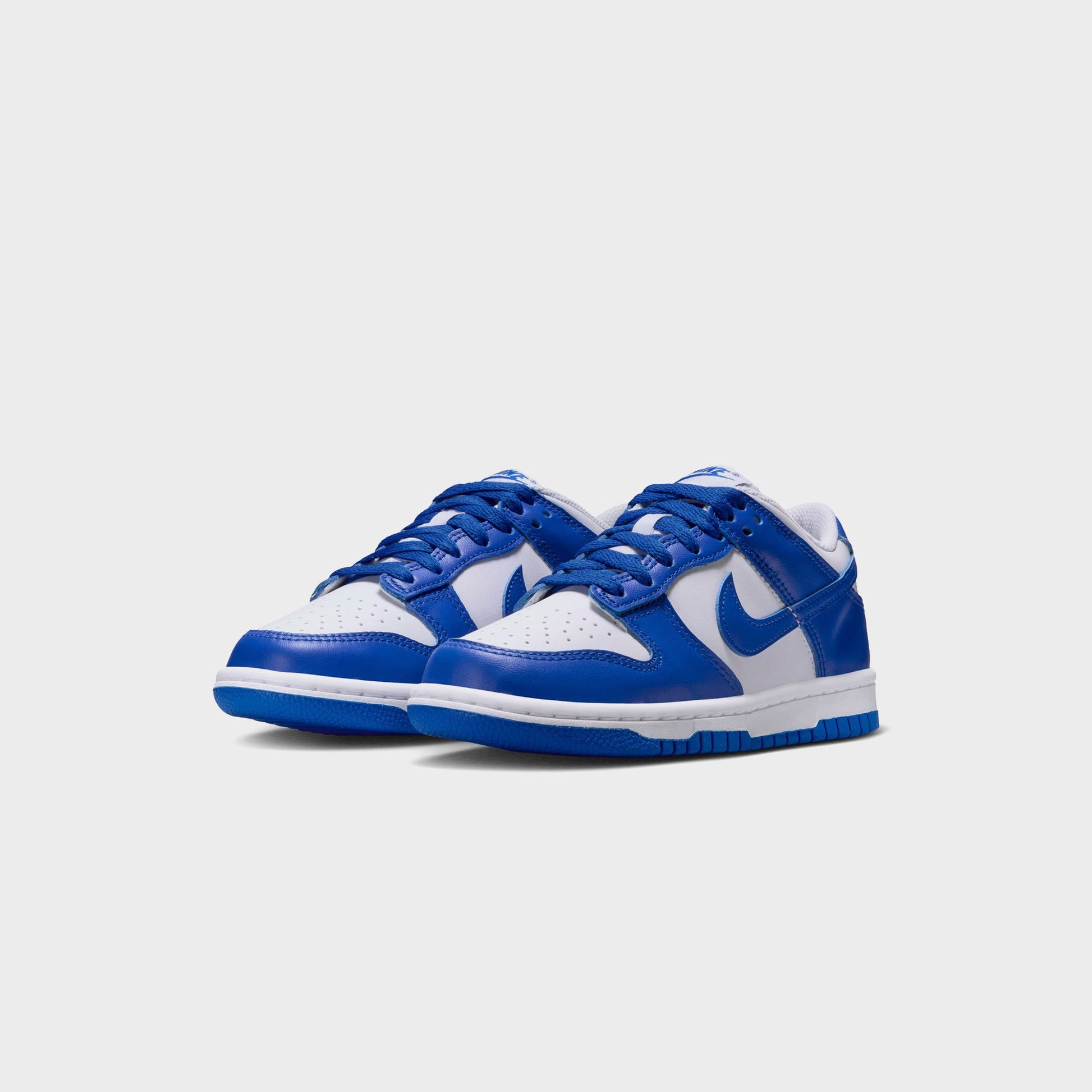 Kids Kith Nike GS Dunk Low - White / Hyper Royal