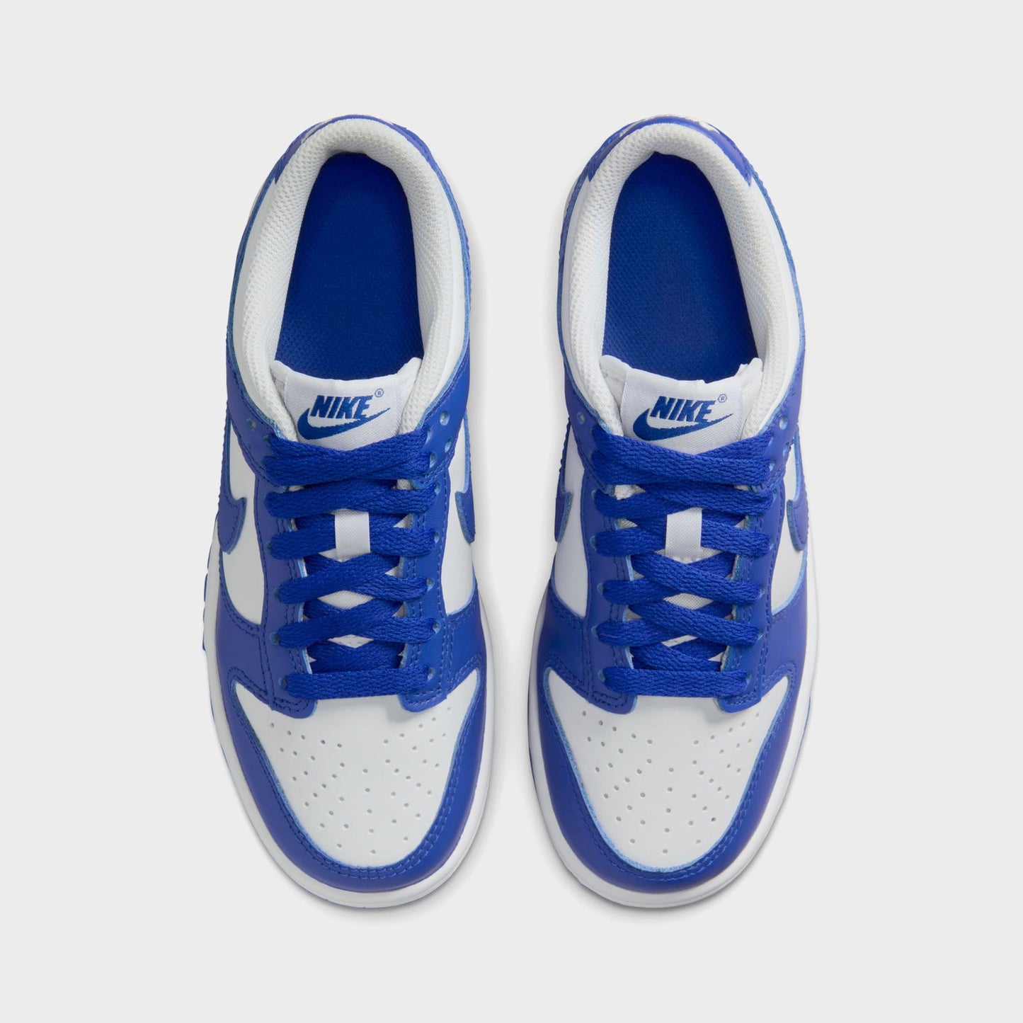 Kids Kith Nike GS Dunk Low - White / Hyper Royal