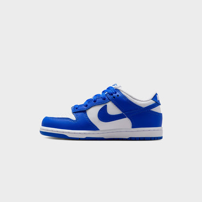 Kids Kith Nike PS Dunk Low - White / Hyper Royal