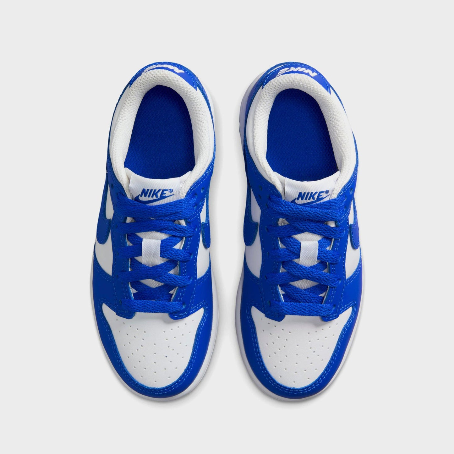 Kids Kith Nike PS Dunk Low - White / Hyper Royal