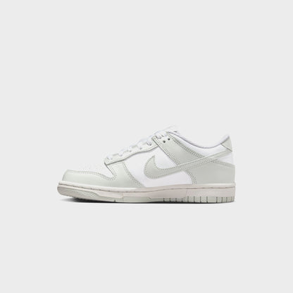 Kids Kith Nike GS Dunk Low - White / Light Silver / Photon Dust