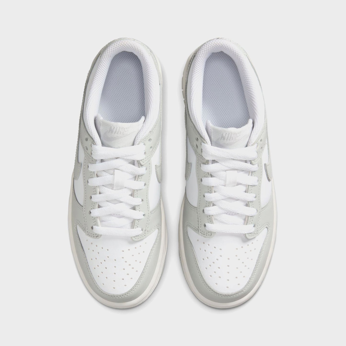 Kids Kith Nike GS Dunk Low - White / Light Silver / Photon Dust