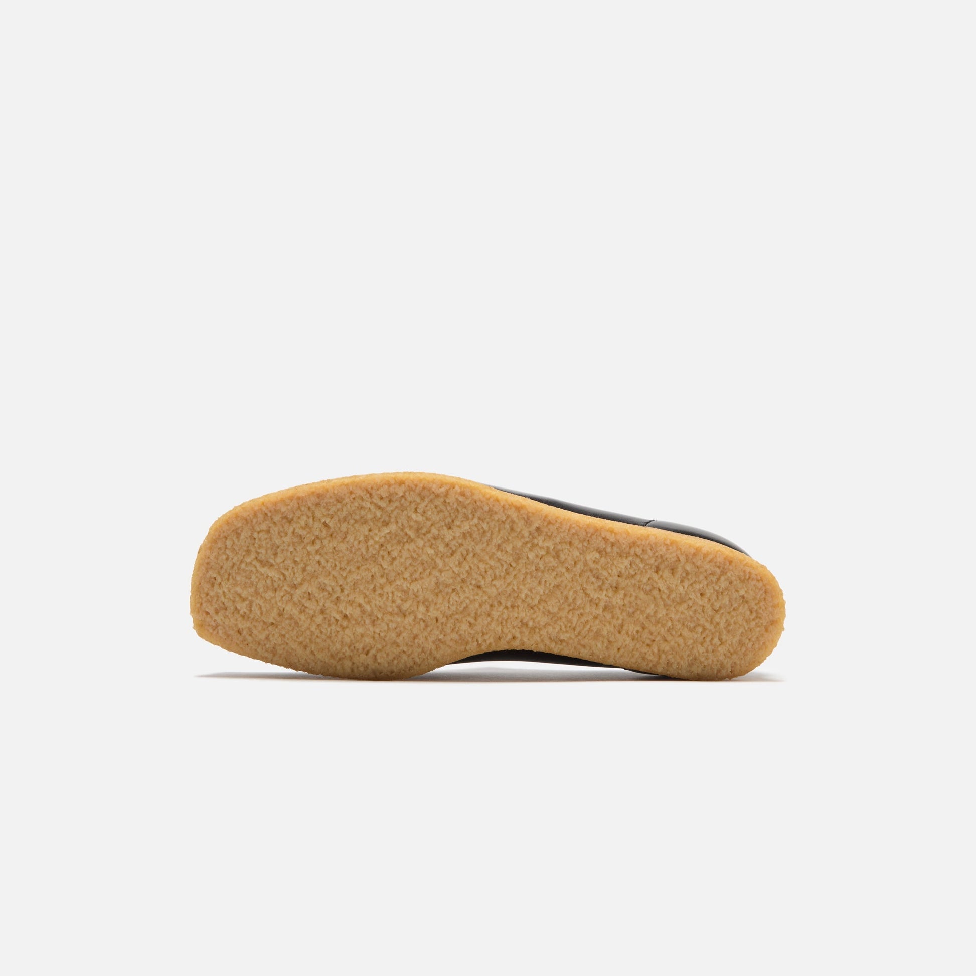 Men Kith Clarks Wallabee - Black Smooth Leather