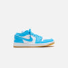 White / Gum Light Brown / Dark Powder Blue