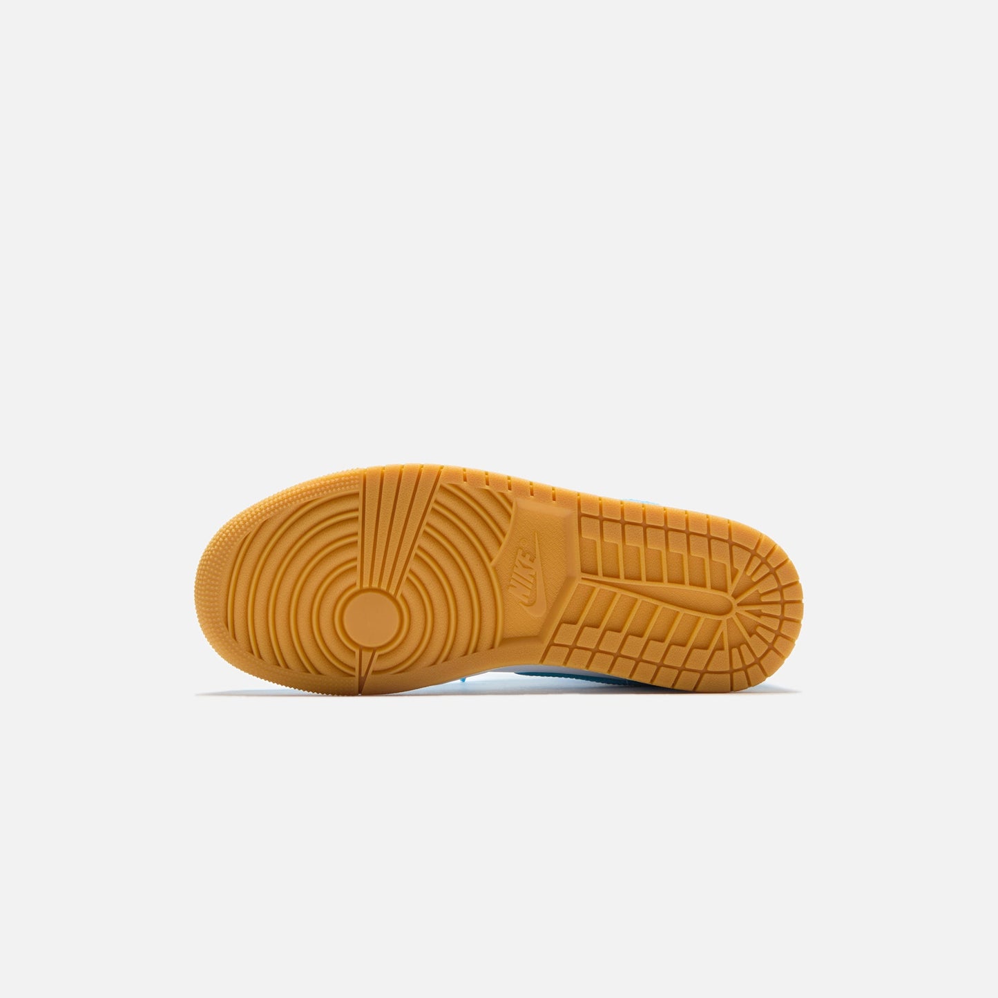 Men|Women Kith Jordan WMNS Air Jordan 1 Low - White / Gum Light Brown / Dark Powder B