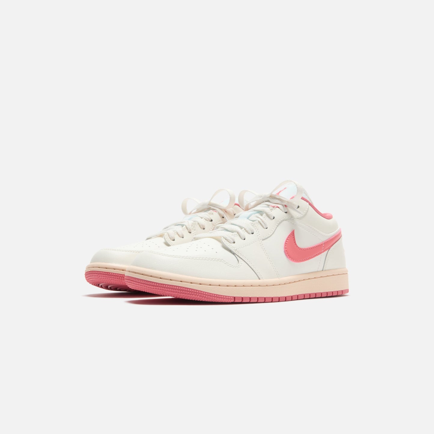 Women Kith Nike WMNS Air Jordan 1 Low - Sail / Guava Ice / Pink Salt
