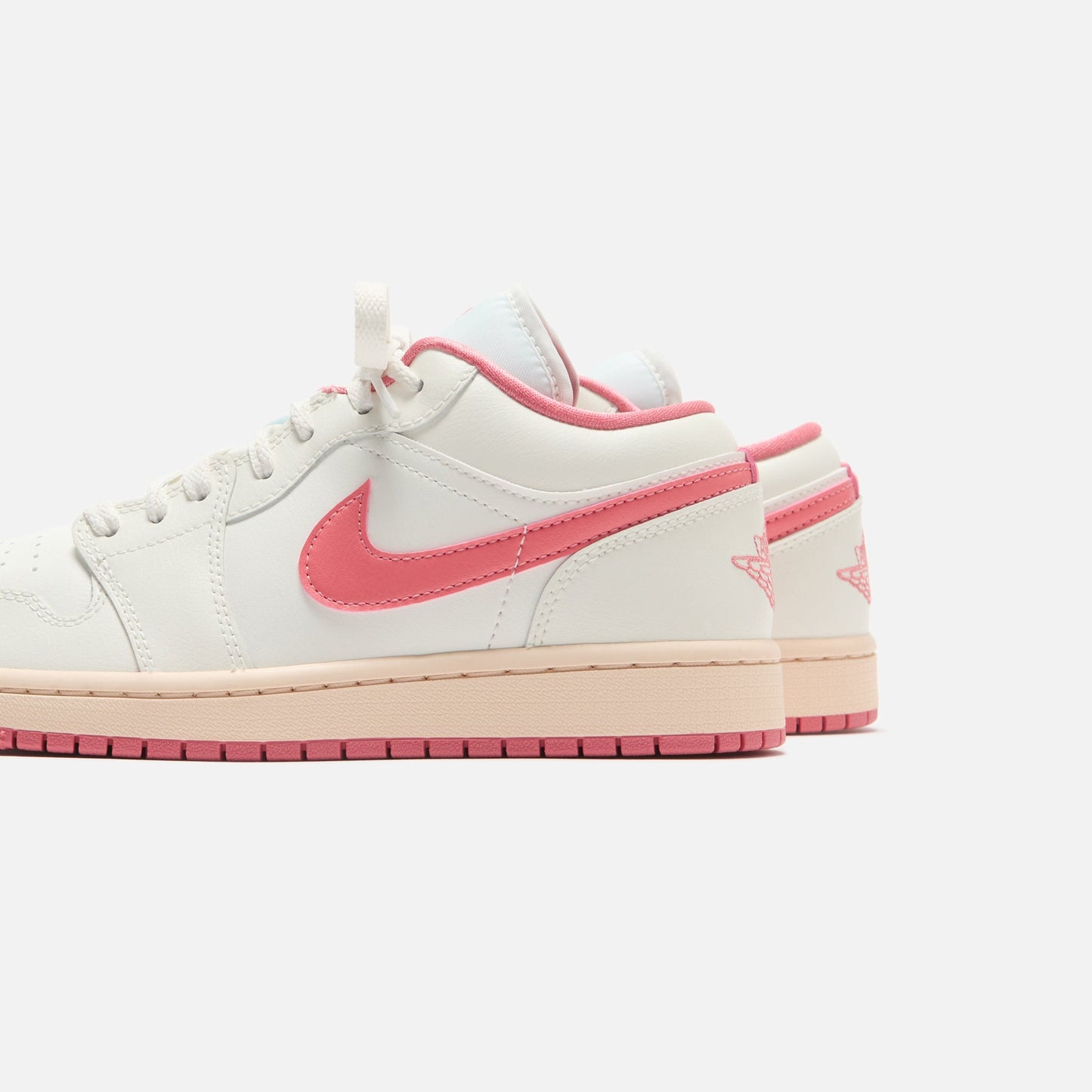 Women Kith Nike WMNS Air Jordan 1 Low - Sail / Guava Ice / Pink Salt