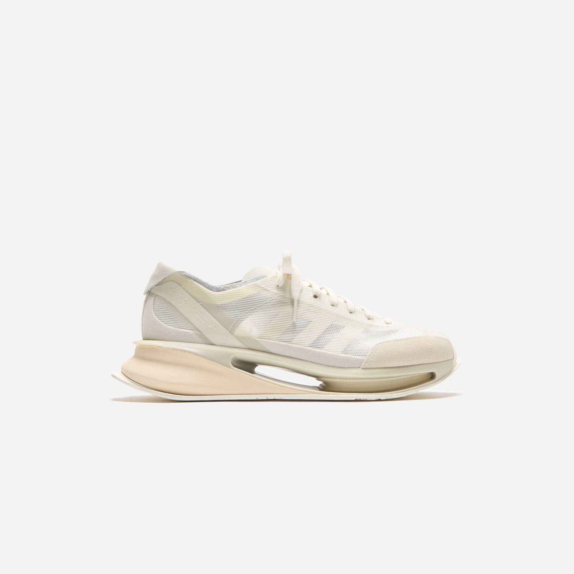 Men|Women Kith Y-3 S-Gendo Run - Cream White / Talc / Wonder White