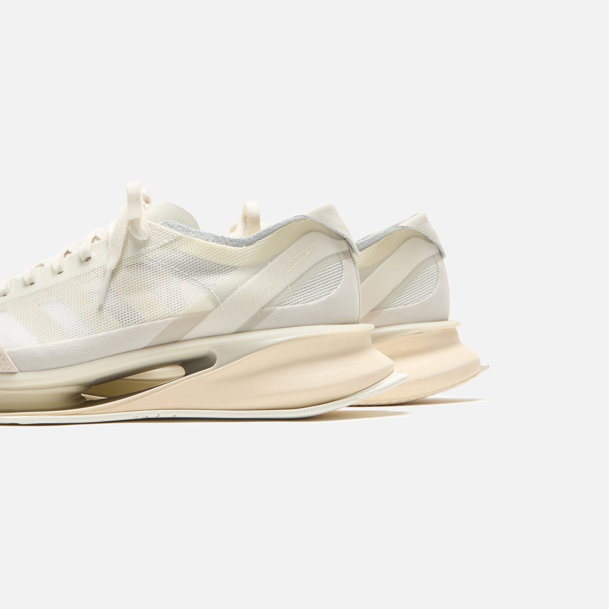 Men|Women Kith Y-3 S-Gendo Run - Cream White / Talc / Wonder White
