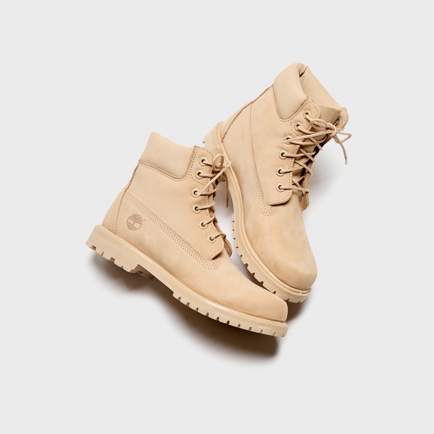 Men Kith Timberland Premium 6 Inch Lace Up Waterproof - Light Beige