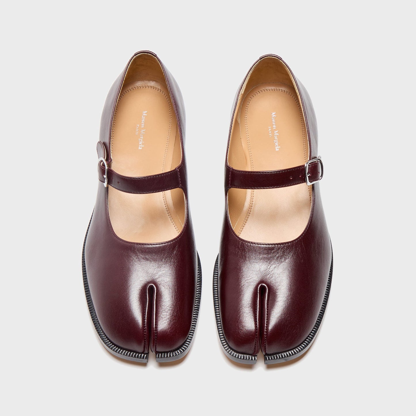 Women Kith Maison Margiela Tabi Mary Jane - Vineyard Wine
