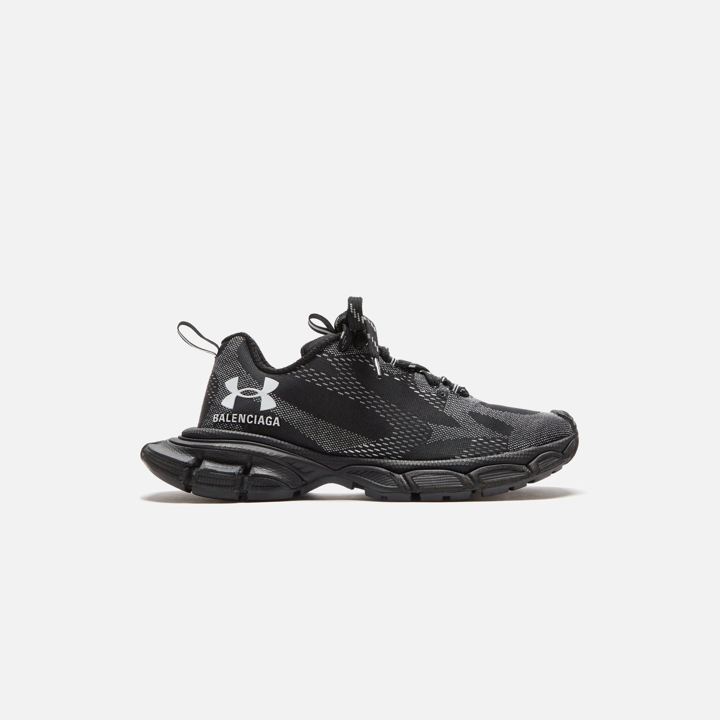 Men Kith Balenciaga x Under Armour 3XL Knit Trainer - Black / White