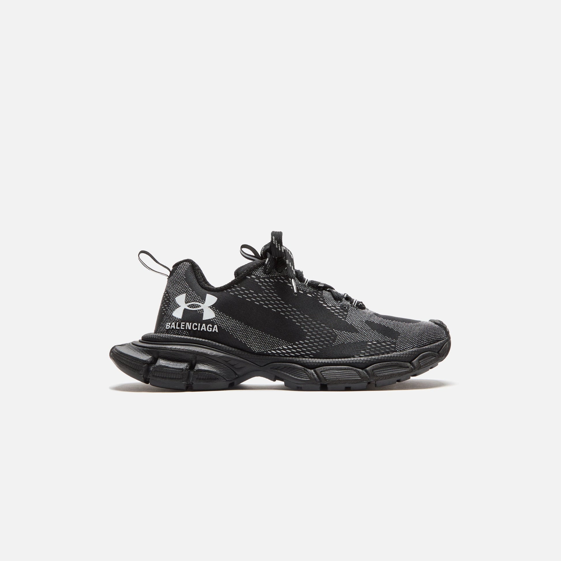 Men Kith Balenciaga x Under Armour 3XL Knit Trainer - Black / White