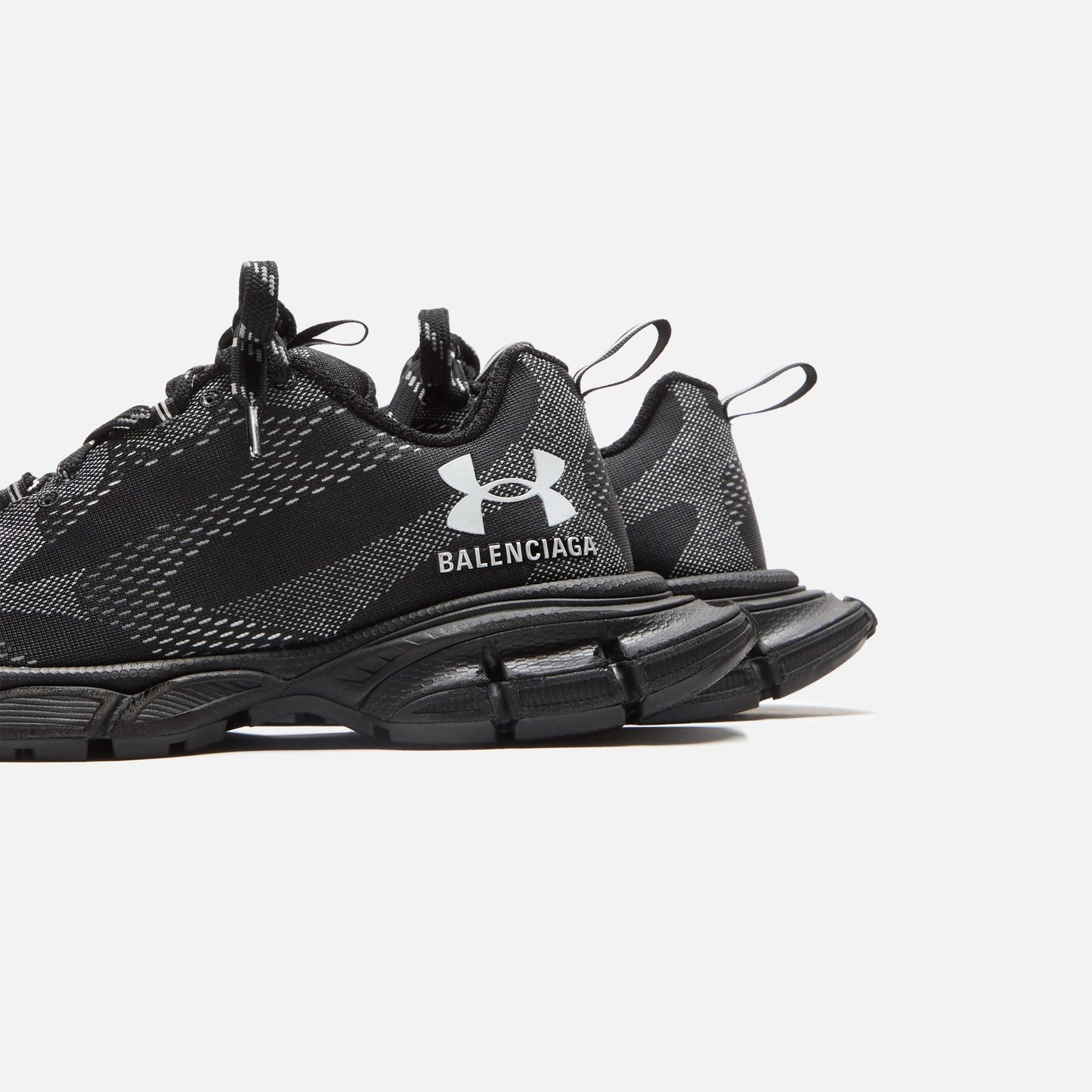 Men Kith Balenciaga x Under Armour 3XL Knit Trainer - Black / White