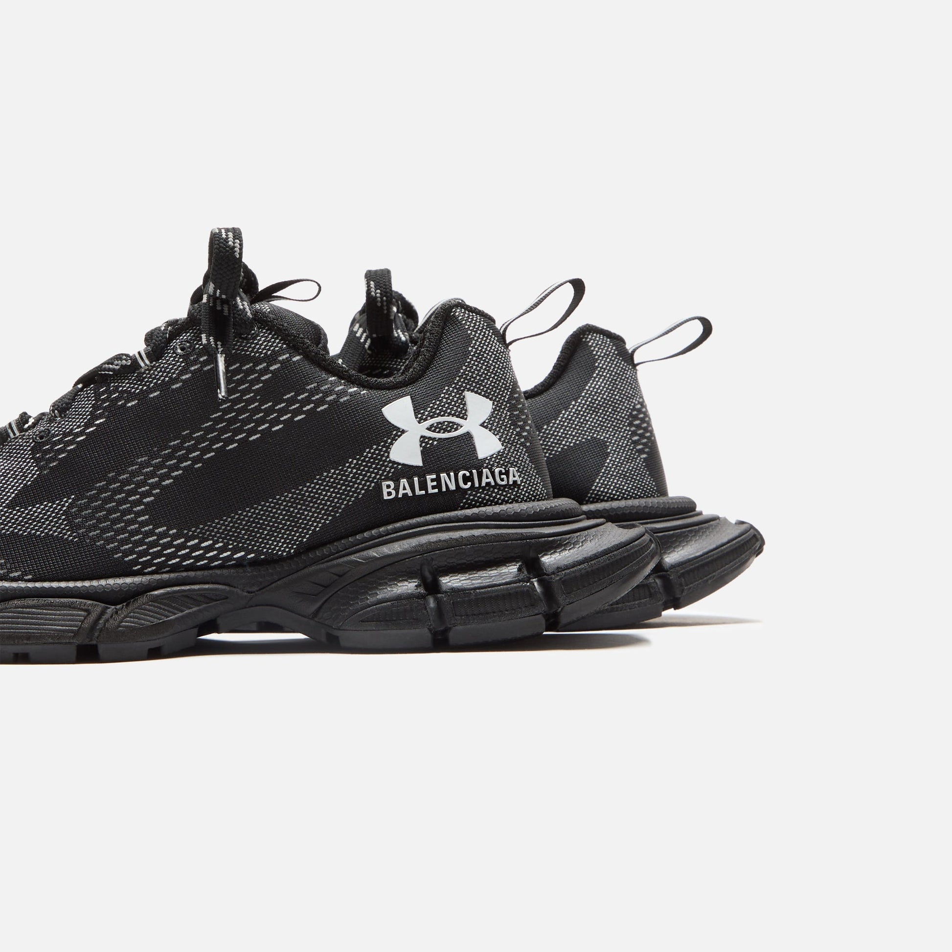 Men Kith Balenciaga x Under Armour 3XL Knit Trainer - Black / White