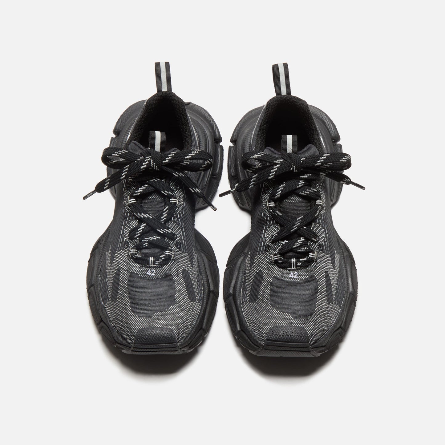 Men Kith Balenciaga x Under Armour 3XL Knit Trainer - Black / White