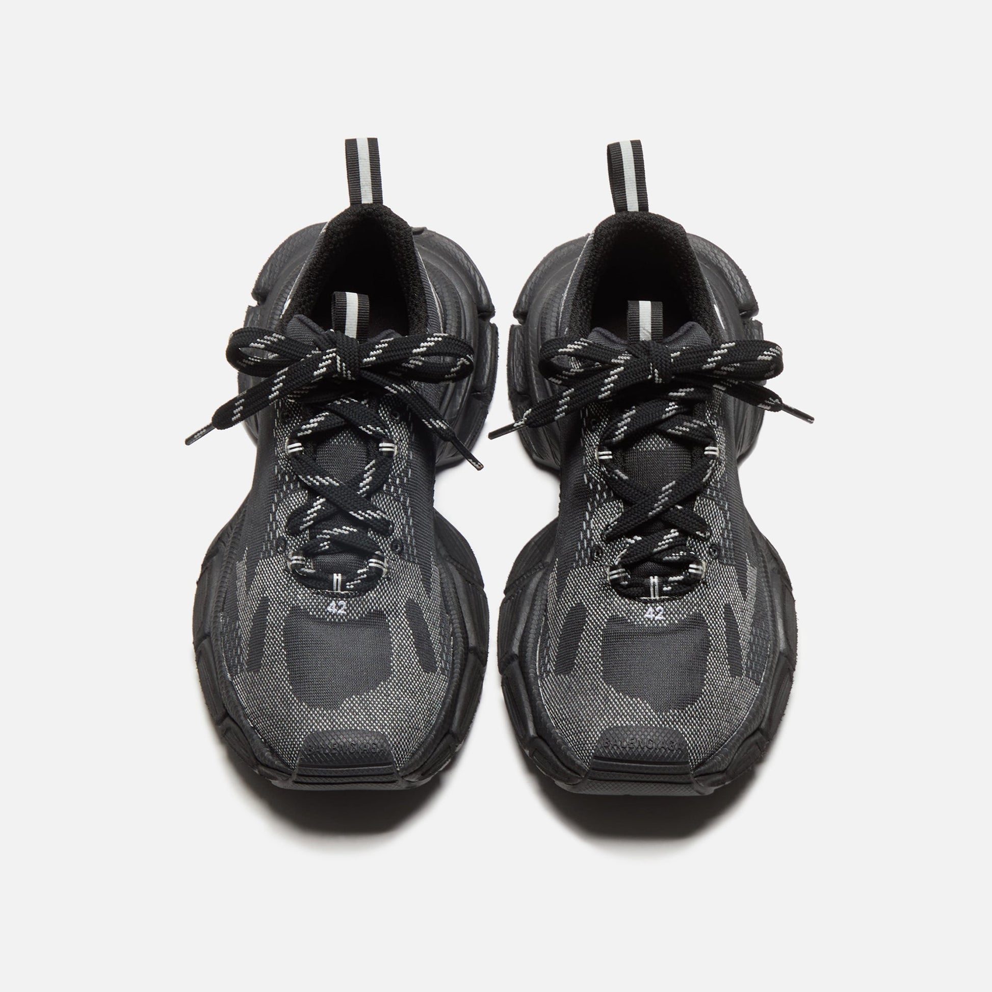 Men Kith Balenciaga x Under Armour 3XL Knit Trainer - Black / White