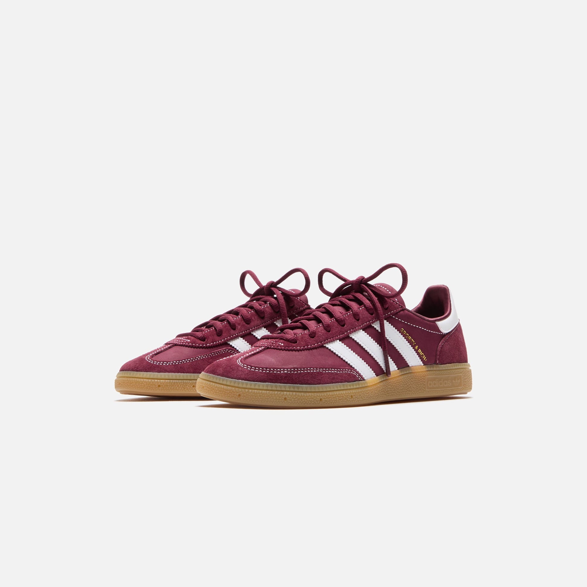 Men|Women Kith adidas x Sporty & Rich Handball Spezial - Shadow Red
