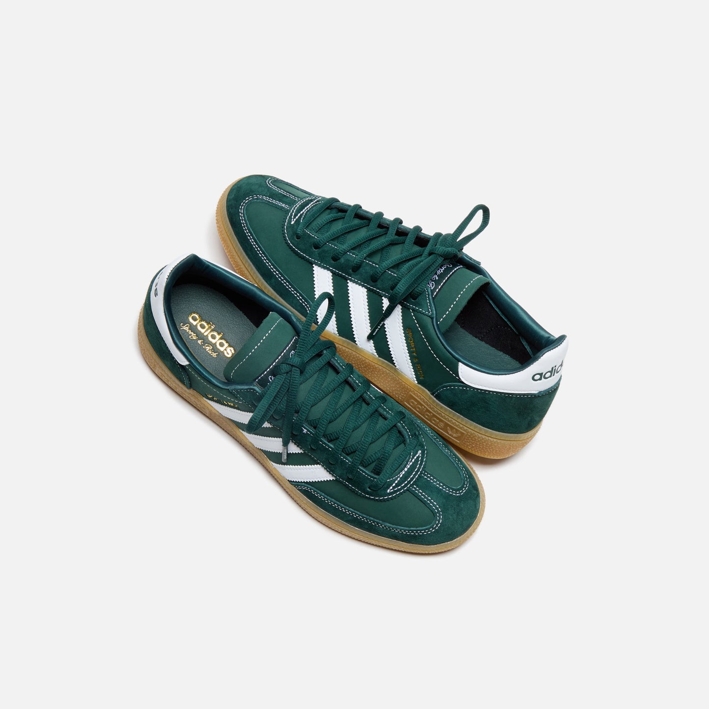 Men|Women Kith adidas x Sporty & Rich Handball Spezial - Dark Green