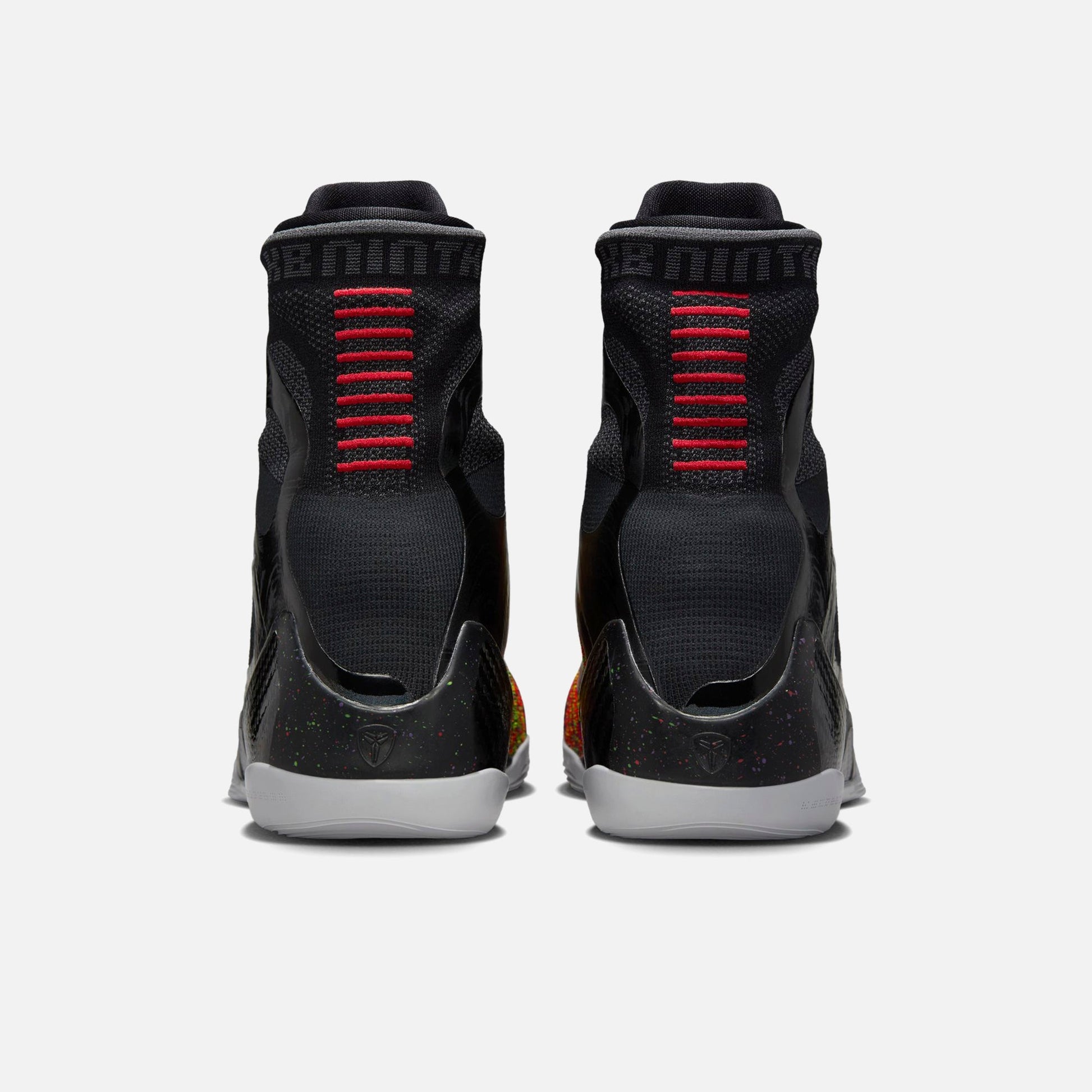 Men Kith Nike Kobe IX Elite Protro - Black / Metallic Silver / Bright Crimson