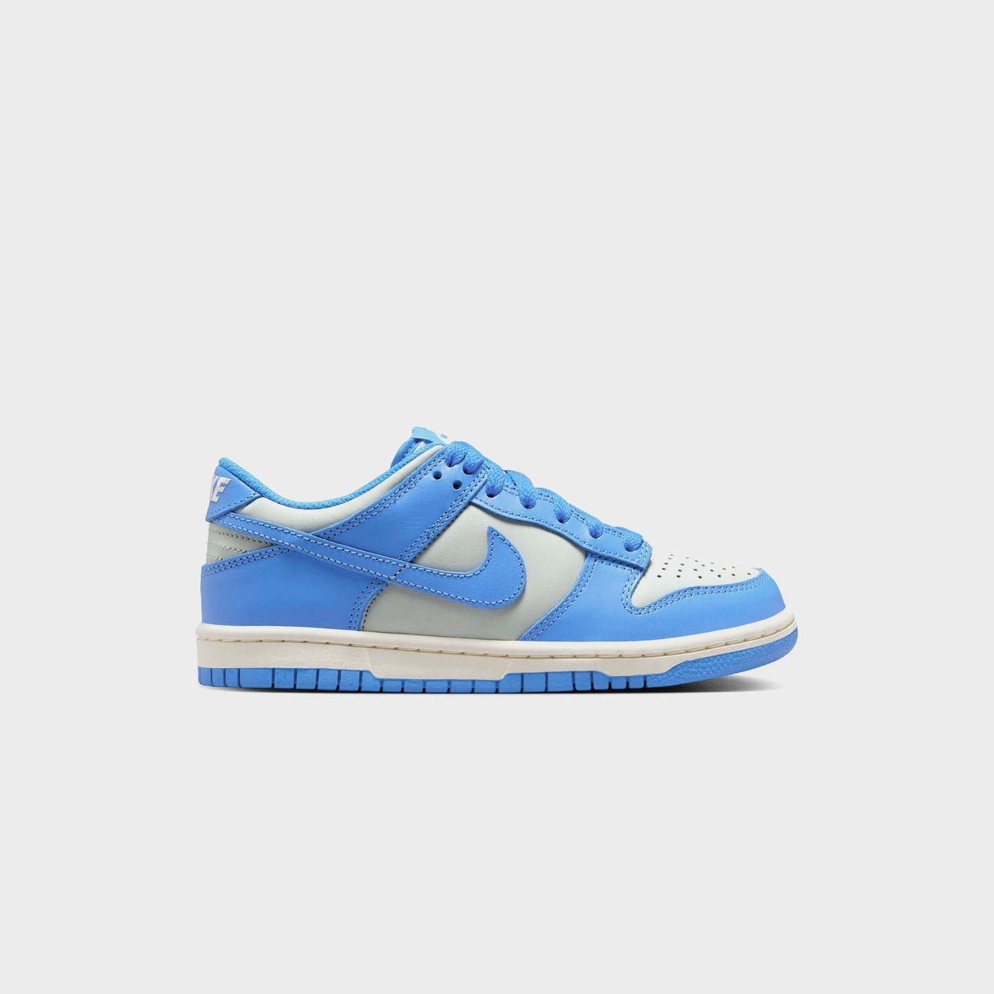 Kids Kith Nike GS Dunk Low - Light Silver / Light Photo Blue / Sail