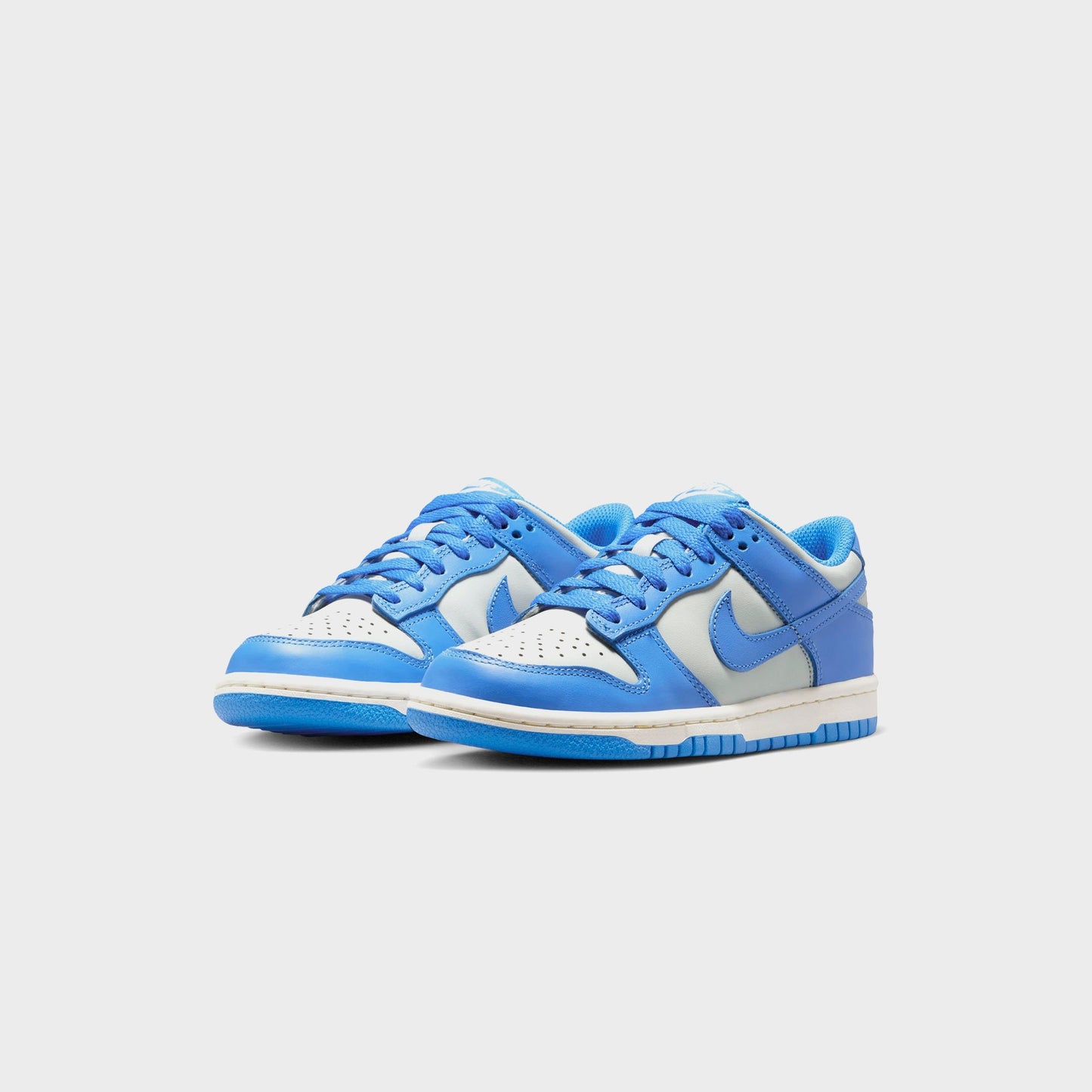 Kids Kith Nike GS Dunk Low - Light Silver / Light Photo Blue / Sail