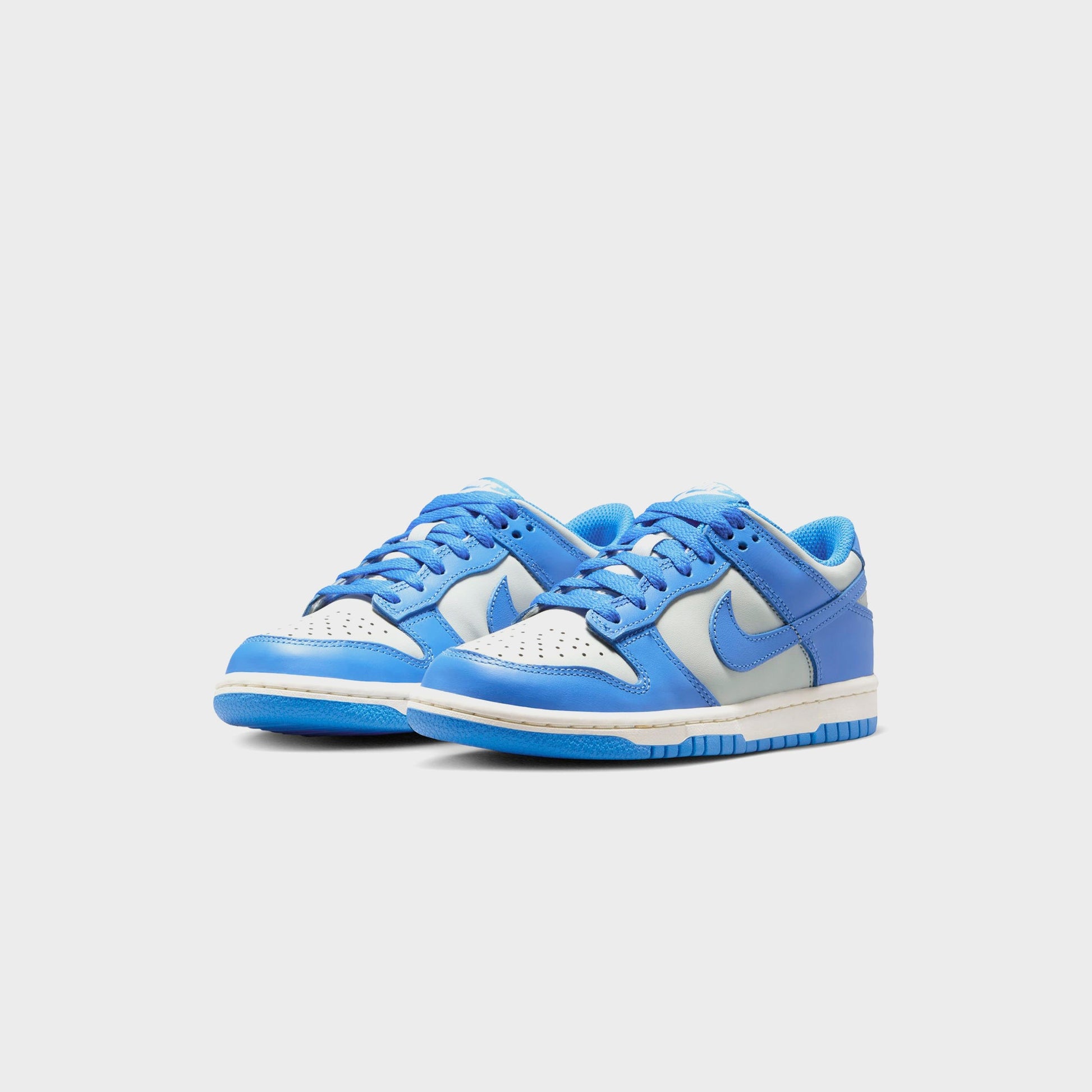 Kids Kith Nike GS Dunk Low - Light Silver / Light Photo Blue / Sail