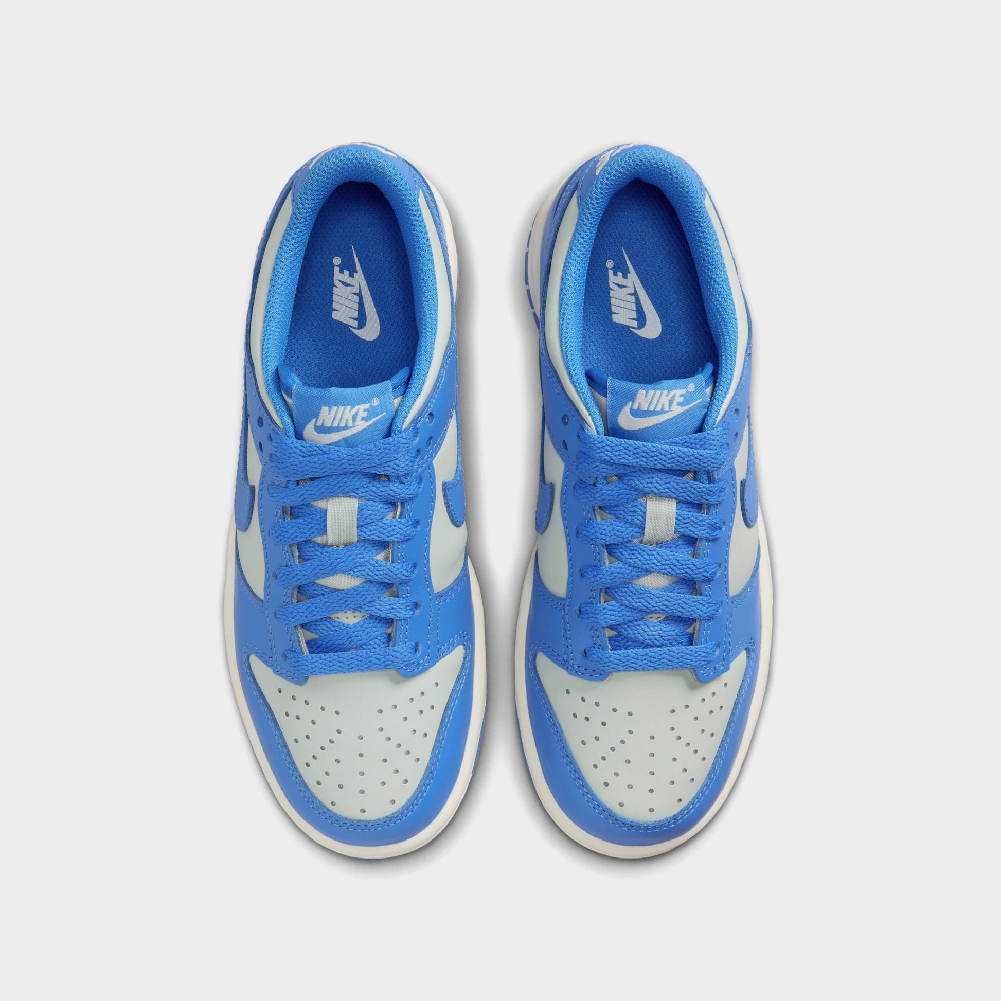Kids Kith Nike GS Dunk Low - Light Silver / Light Photo Blue / Sail