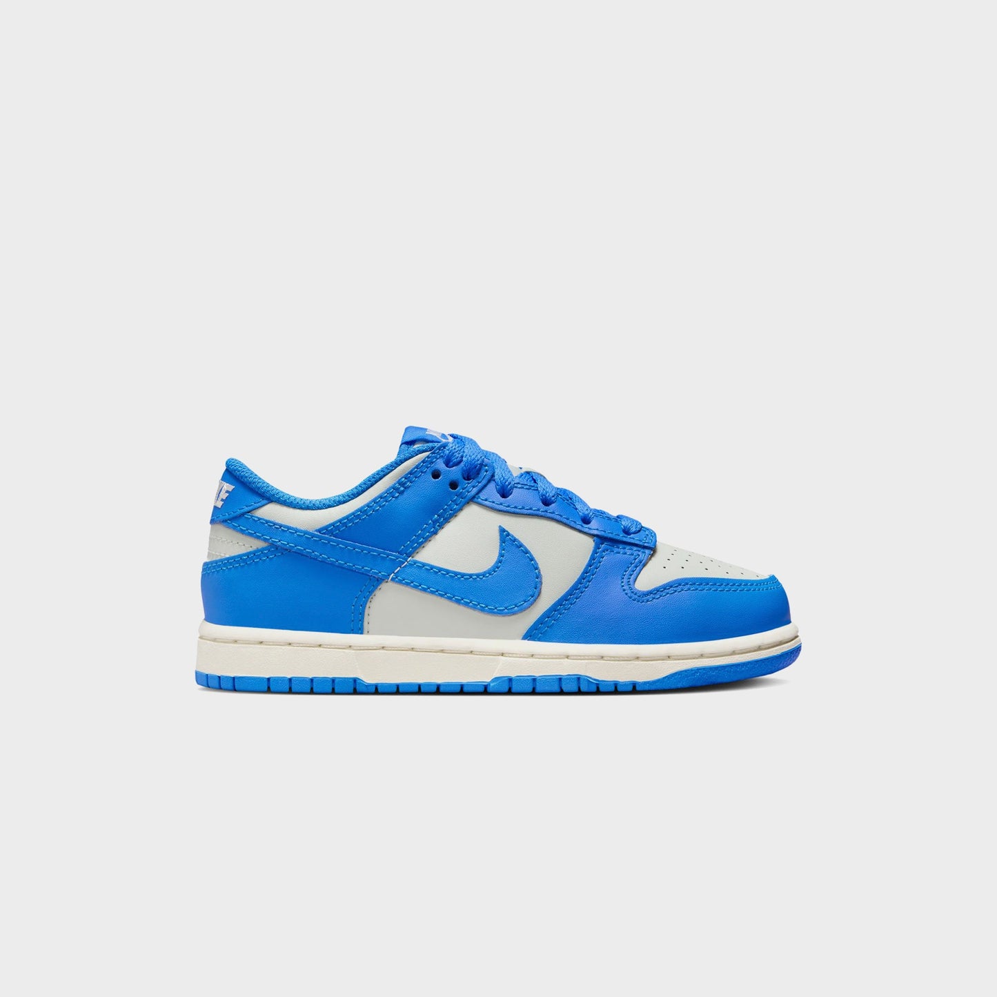 Kids Kith Nike PS Dunk Low - Light Silver / Sail / Light Photo Blue