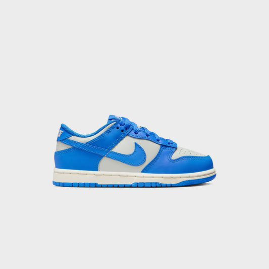 Kids Kith Nike PS Dunk Low - Light Silver / Sail / Light Photo Blue