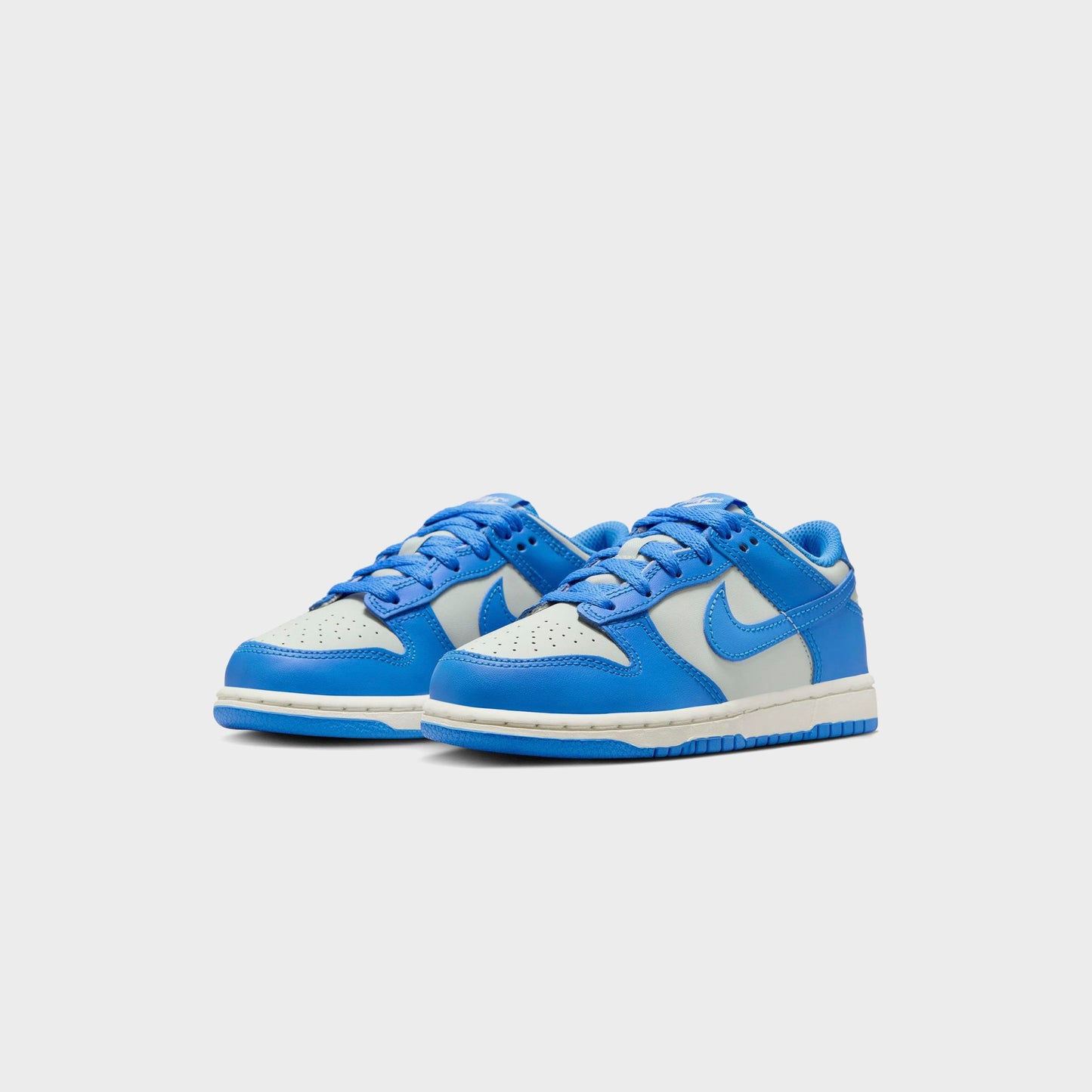 Kids Kith Nike PS Dunk Low - Light Silver / Sail / Light Photo Blue