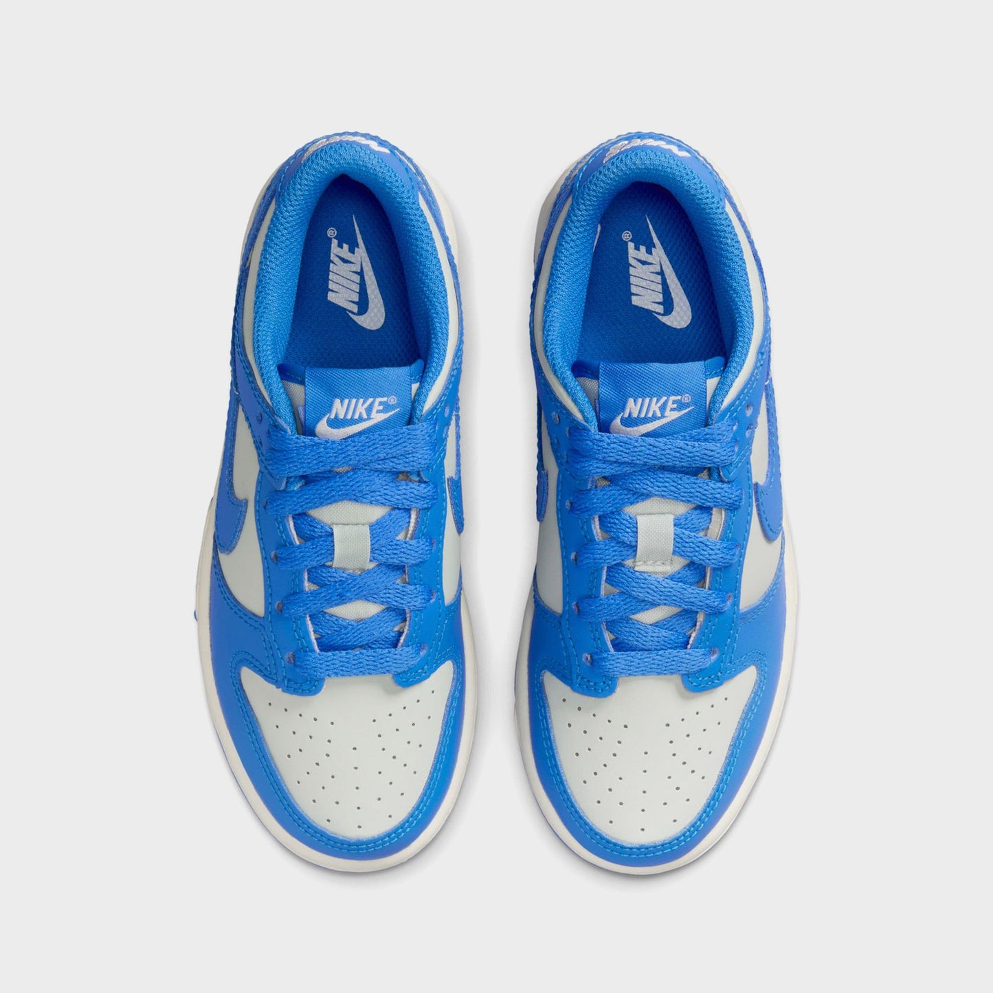 Kids Kith Nike PS Dunk Low - Light Silver / Sail / Light Photo Blue